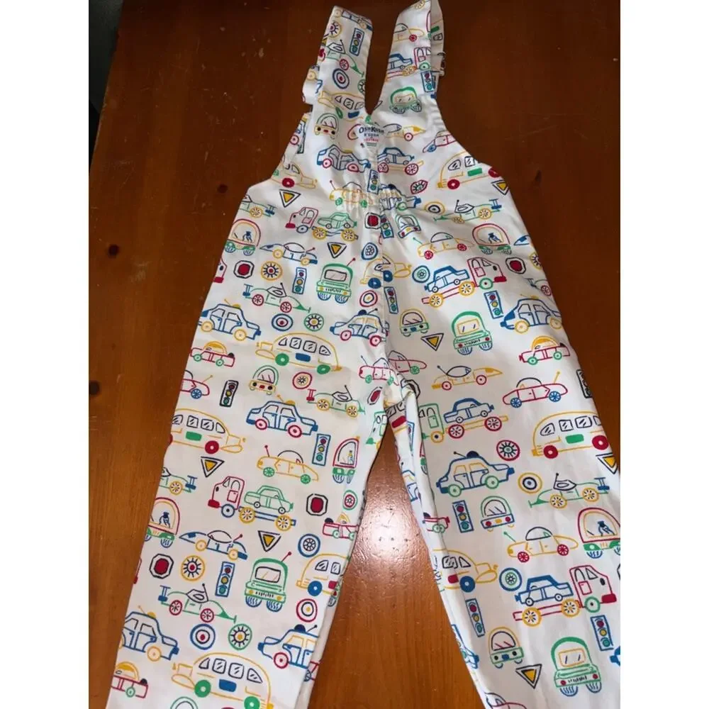 OshKosh Bgosh white overalls